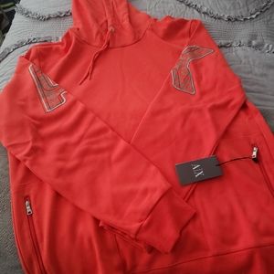 Armani Exchange hooded sweatshirt